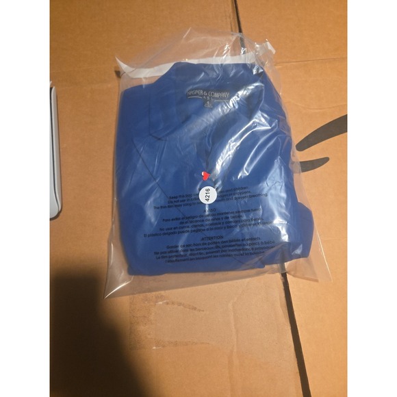 Kasper & Company ASL Women's Blue Blazer, Women's Size 4 Double‎ Breasted Jacket - Picture 7 of 7